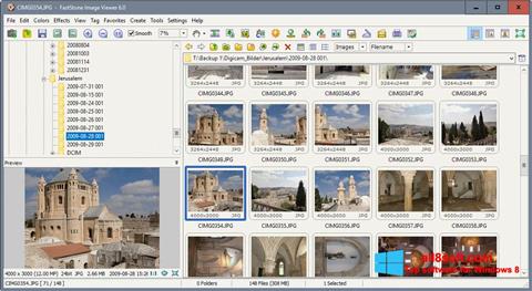 스크린 샷 FastStone Image Viewer Windows 8