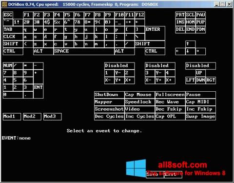 스크린 샷 DOSBox Windows 8