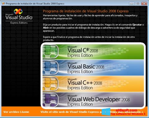 스크린 샷 Microsoft Visual Studio Express Windows 8