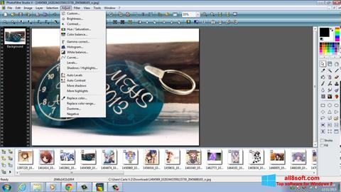 스크린 샷 PhotoFiltre Studio X Windows 8