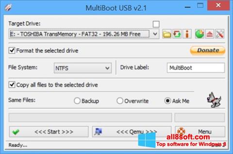 스크린 샷 Multi Boot USB Windows 8