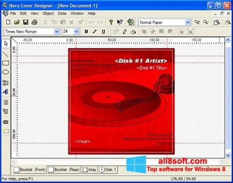 스크린 샷 Nero Cover Designer Windows 8