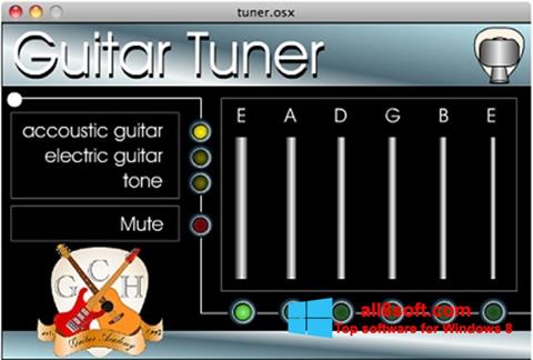 스크린 샷 Guitar Tuner Windows 8