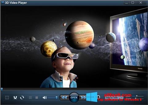 스크린 샷 3D Video Player Windows 8