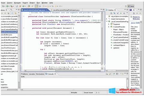스크린 샷 Java Development Kit Windows 8