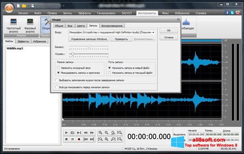 스크린 샷 AVS Audio Editor Windows 8