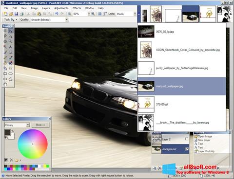 스크린 샷 Paint.NET Windows 8