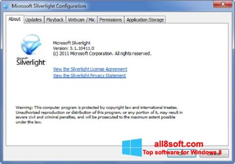 스크린 샷 Microsoft Silverlight Windows 8