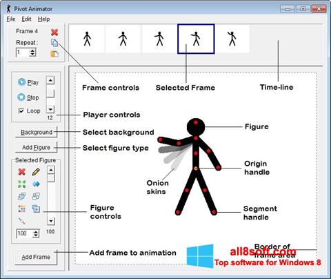 스크린 샷 Pivot Animator Windows 8