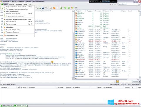 스크린 샷 FlylinkDC++ Windows 8