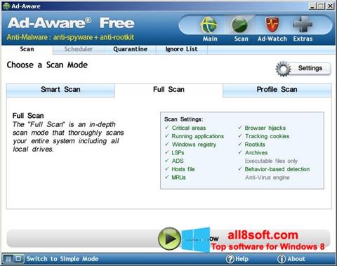 스크린 샷 Ad-Aware Free Windows 8