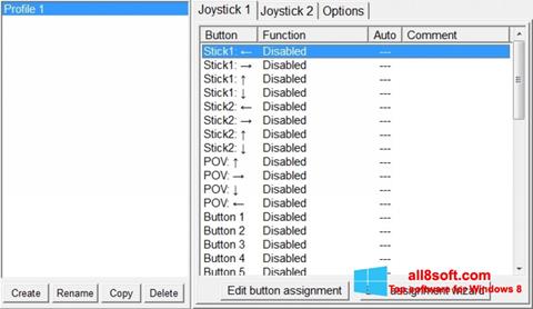스크린 샷 JoyToKey Windows 8
