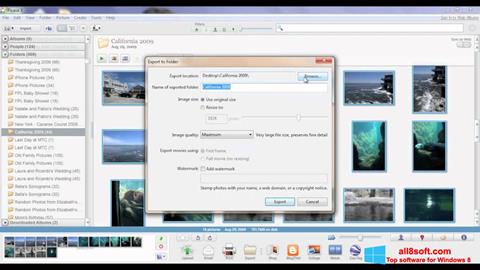 스크린 샷 Picasa Windows 8