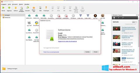 스크린 샷 DAEMON Tools Pro Windows 8