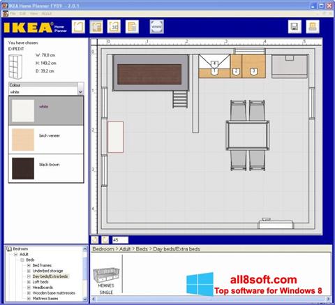 스크린 샷 IKEA Home Planner Windows 8