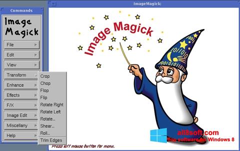 스크린 샷 ImageMagick Windows 8