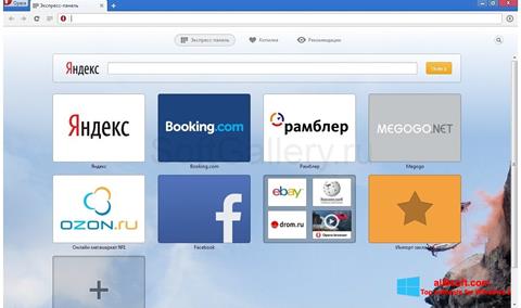 스크린 샷 Opera Next Windows 8