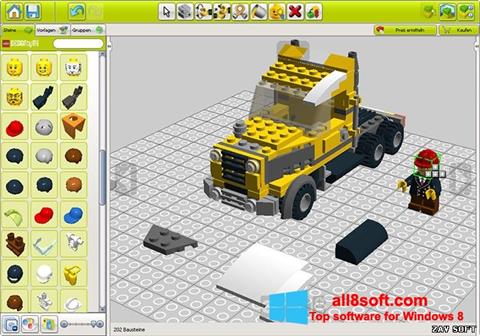 스크린 샷 LEGO Digital Designer Windows 8