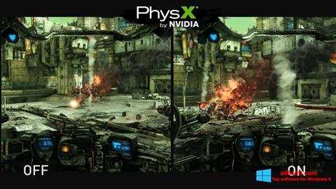 스크린 샷 NVIDIA PhysX Windows 8