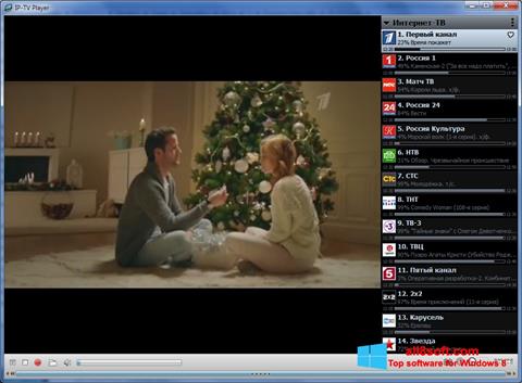 스크린 샷 IP-TV Player Windows 8