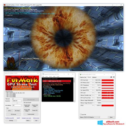 스크린 샷 FurMark Windows 8