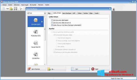 스크린 샷 Nero Micro Windows 8
