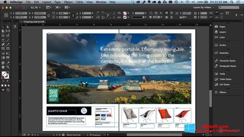 스크린 샷 Adobe InDesign Windows 8